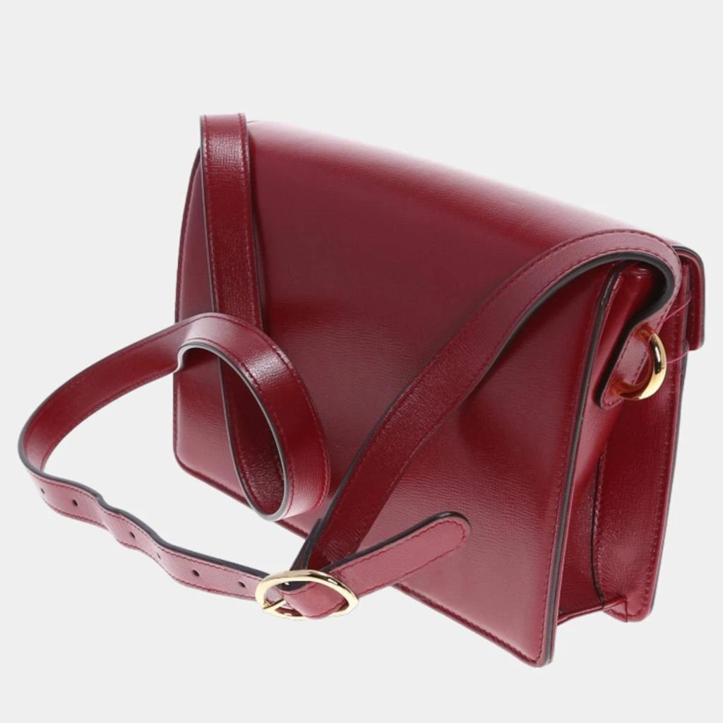 Gucci Gucci Red Leather Shoulder Bag (589474) 2