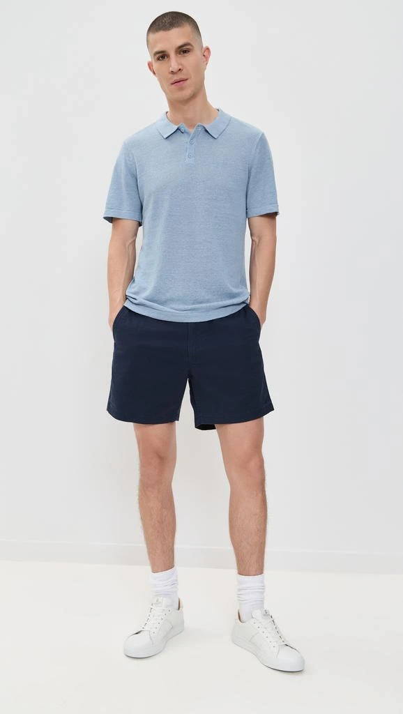 Onia Linen Sweater Polo 4