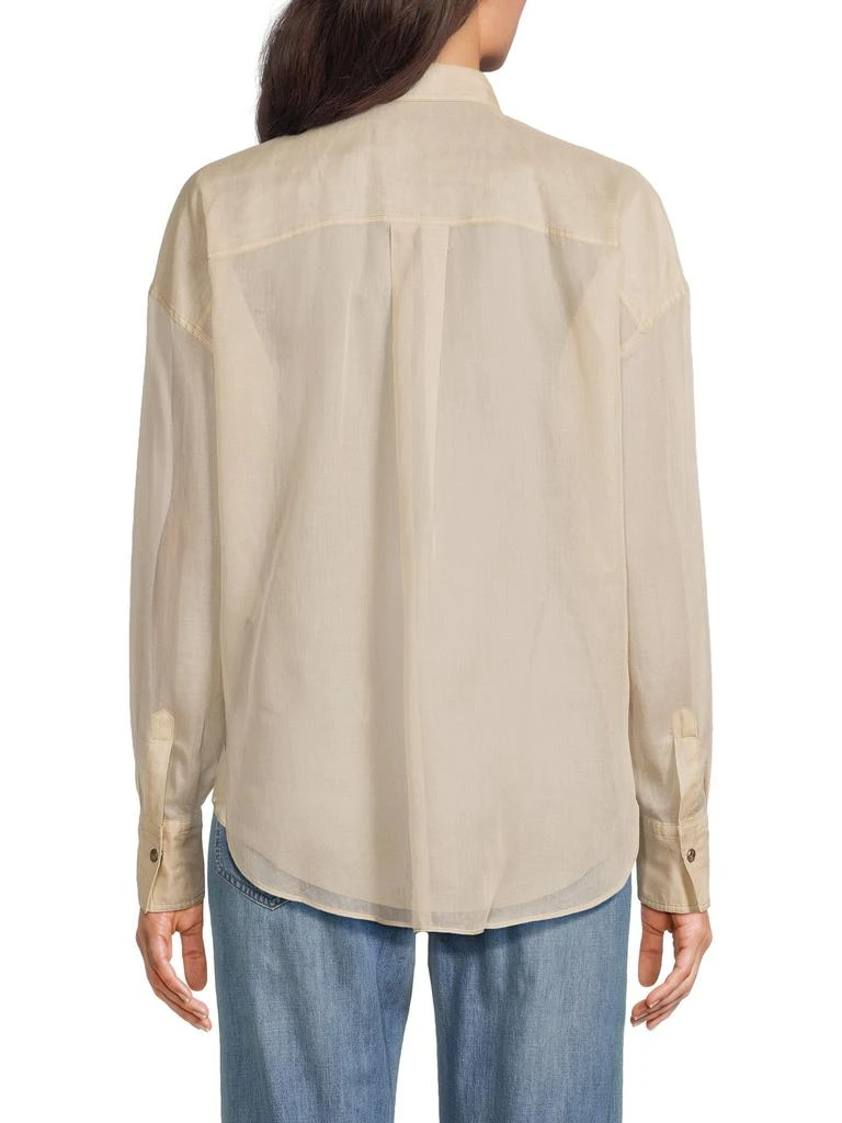 Brunello Cucinelli Western Button-Snap Shirt 2