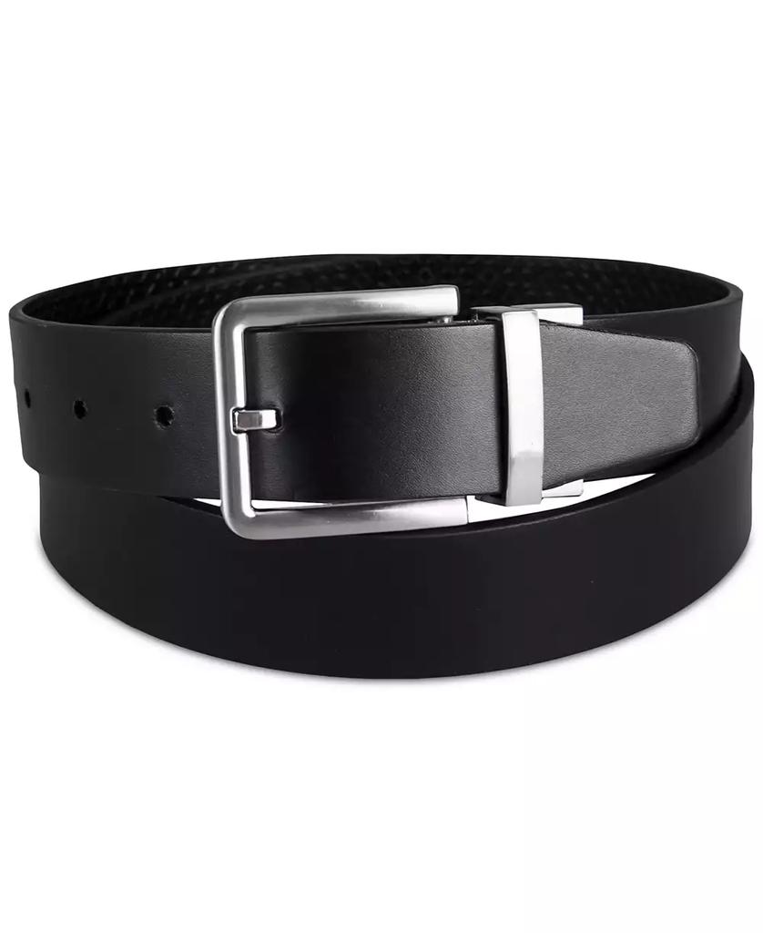 Calvin Klein Men's Micro Logo Strap Reversible Casual Belt