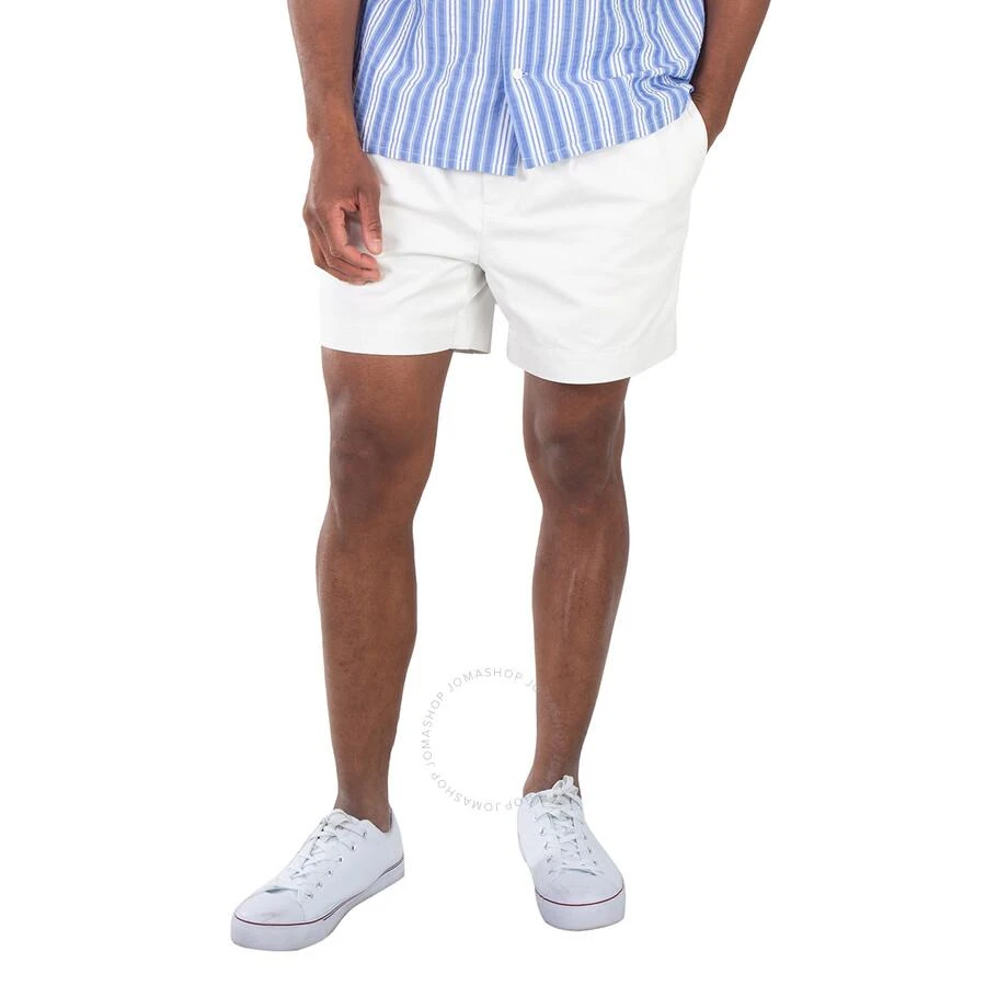 Ralph Lauren Men's White Mid-Rise Cotton Chino Shorts 2