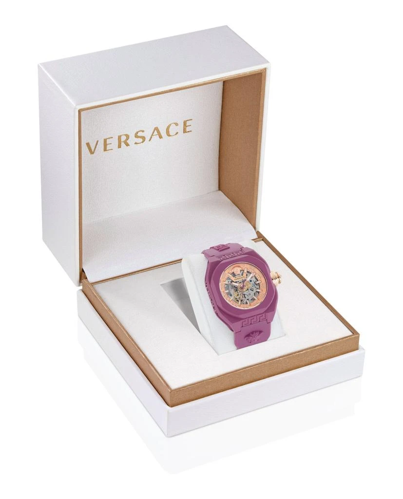 Versace V-Legend Skeleton Automatic Watch 4