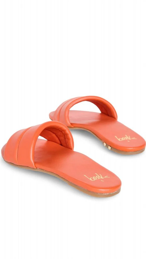 beek Women's Sugarbird Slide Sandal In Tangerine 3