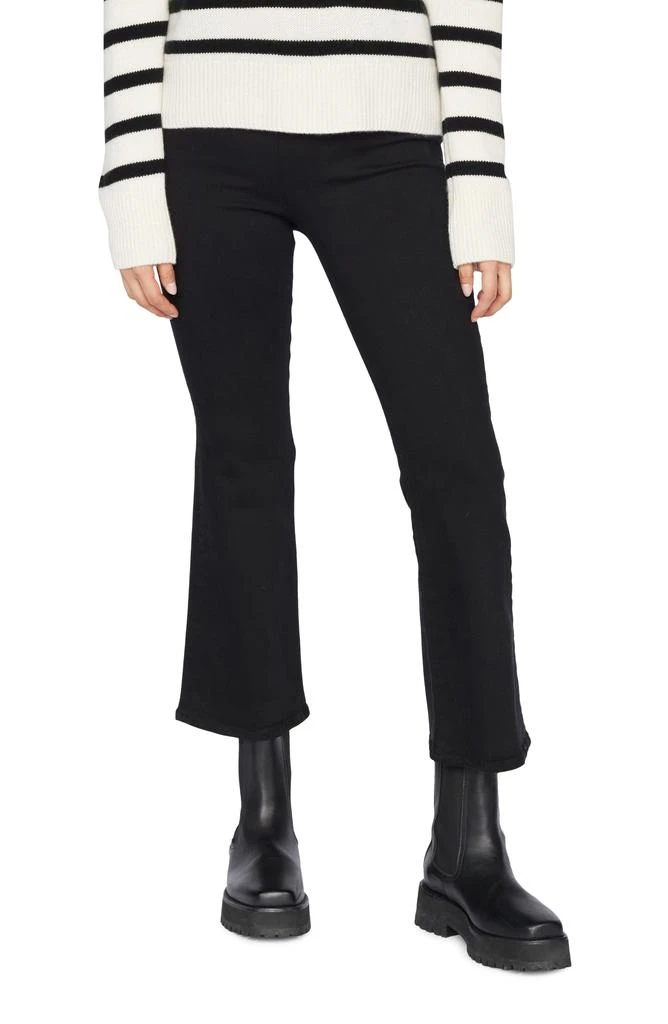 FRAME Jet Set Crop Mini Bootcut Pull-On Jeans 1