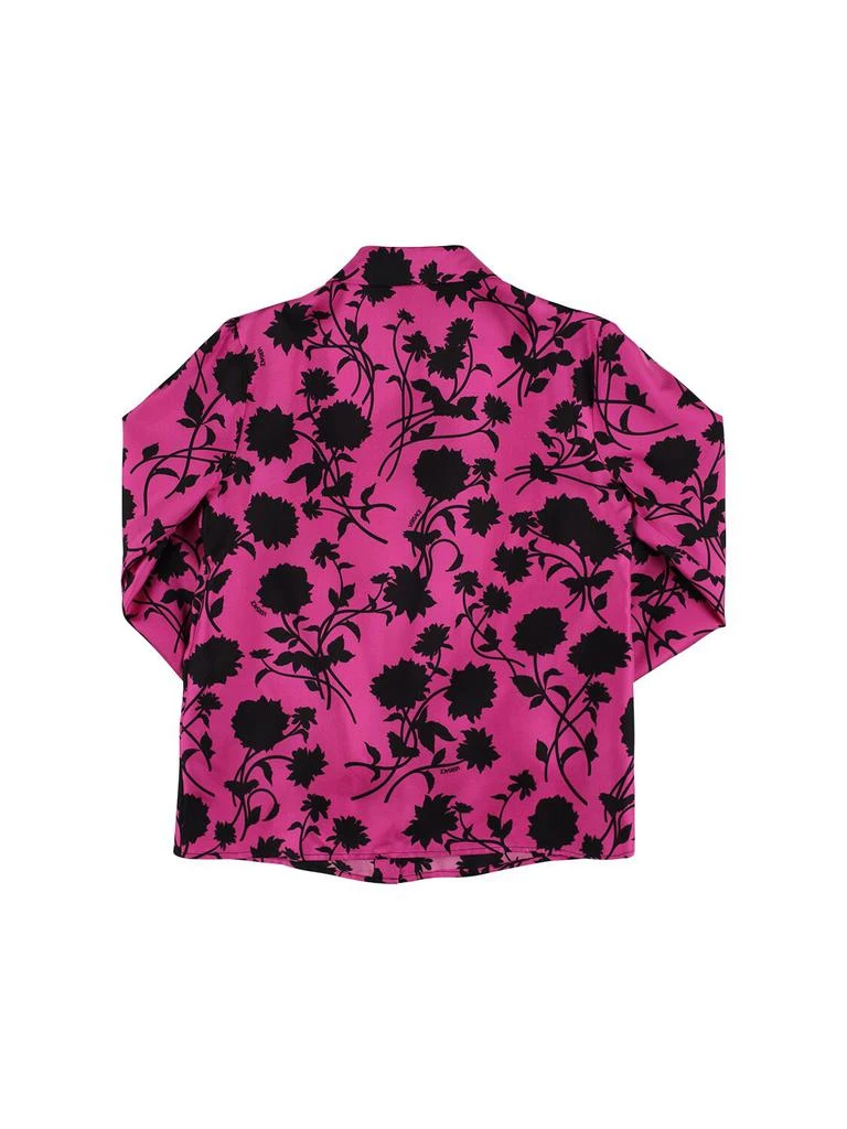 Versace Printed Silk Twill Shirt 2