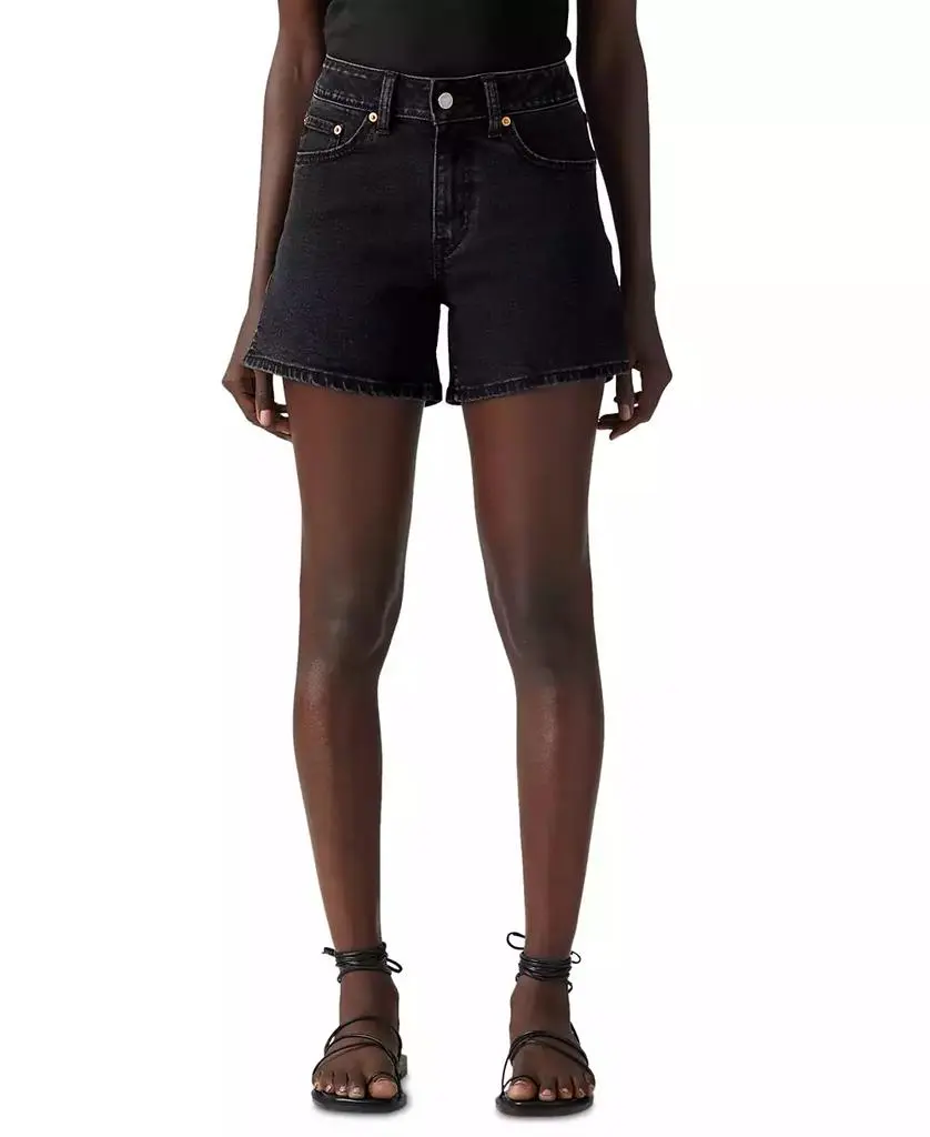 Levi's Women's Mid-Rise A-Line Denim Shorts