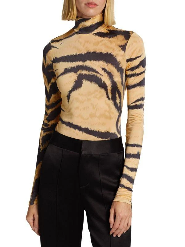 Ronny Kobo Luca Tiger Stripe Bodysuit 1