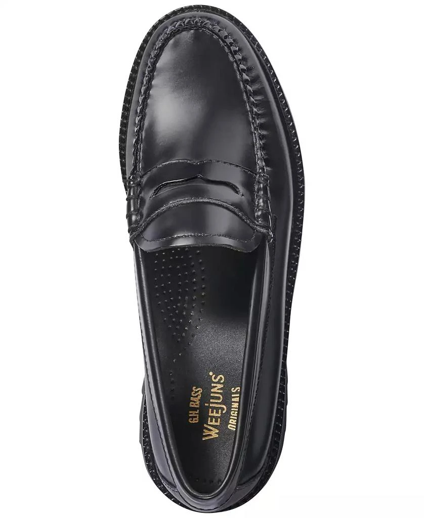 GH Bass G.H.BASS Womens Whitney Super Lug Weejuns Loafer 4