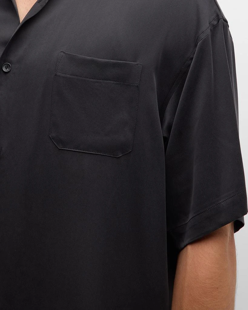 John Elliott Men's Brushed Silk Sport Shirt 5
