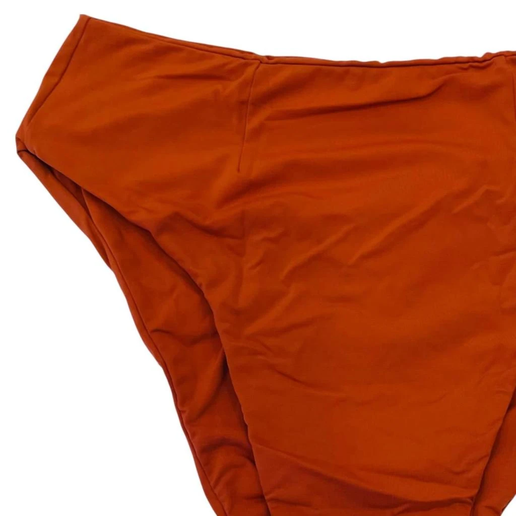 Haight Women's High Leg Hotpants Bikini Bottom In Maroon 3