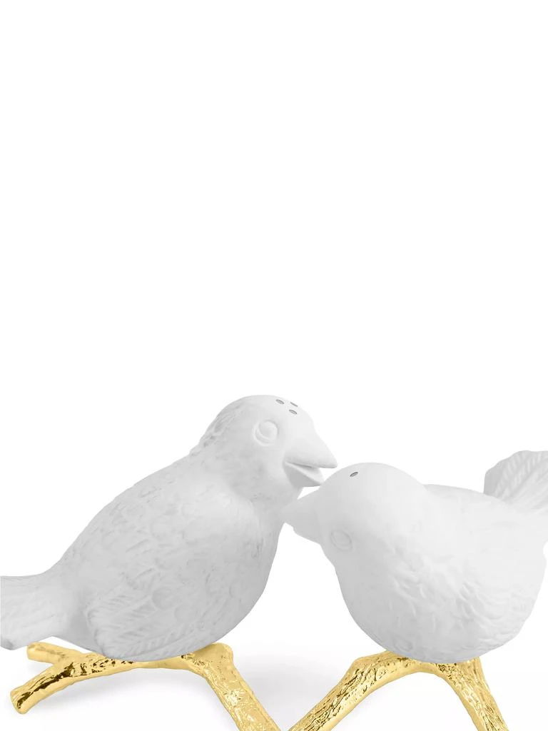 Michael Aram 2-Piece Flights Of Fancy Love Bird Salt &amp; Pepper Set 3