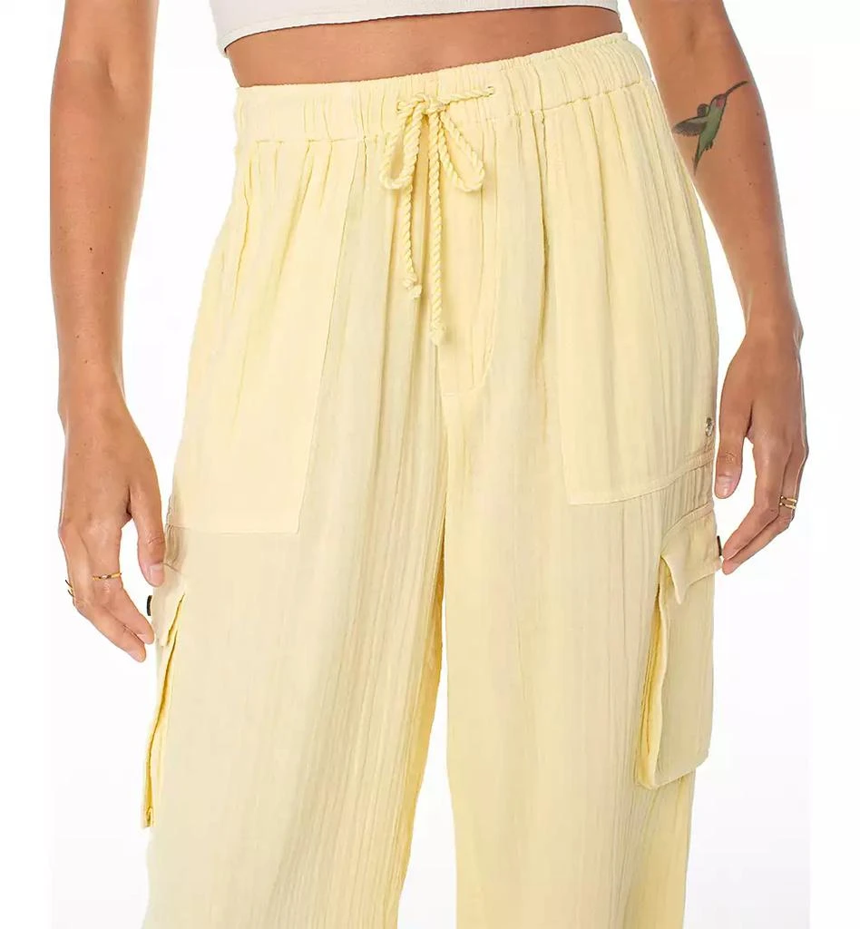 Roxy Juniors' Cotton Precious Cargo Beach Pants 3