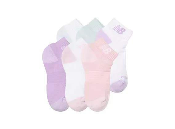 New Balance Youth Active Low Cut Socks 6 Pack 3
