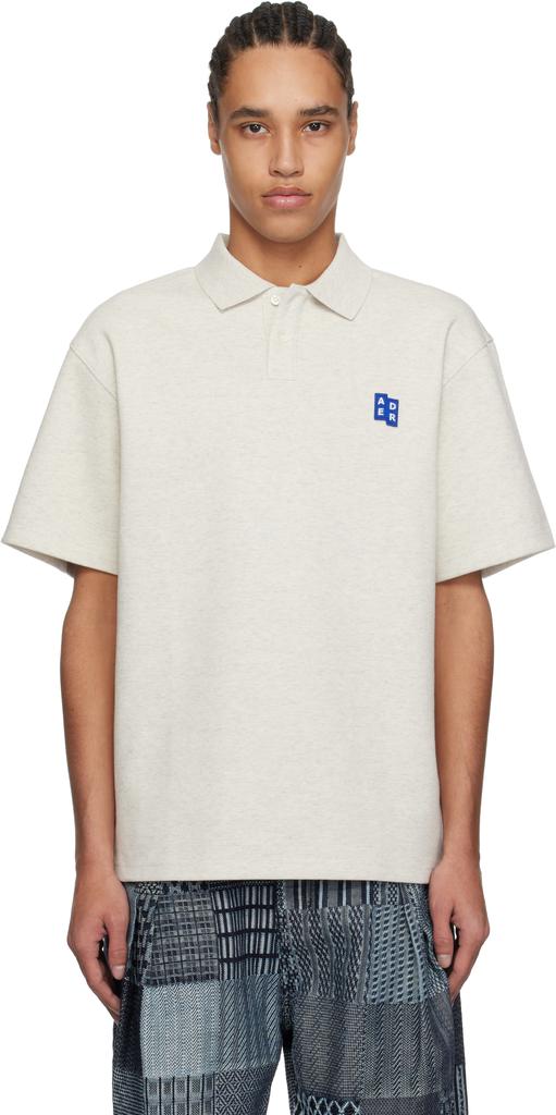 ★Adererror★Sig; TRS Tag LS polo t-shirt 04 TRS Tag LS Polo T-Shirt 04 Noir | SUBTYPE