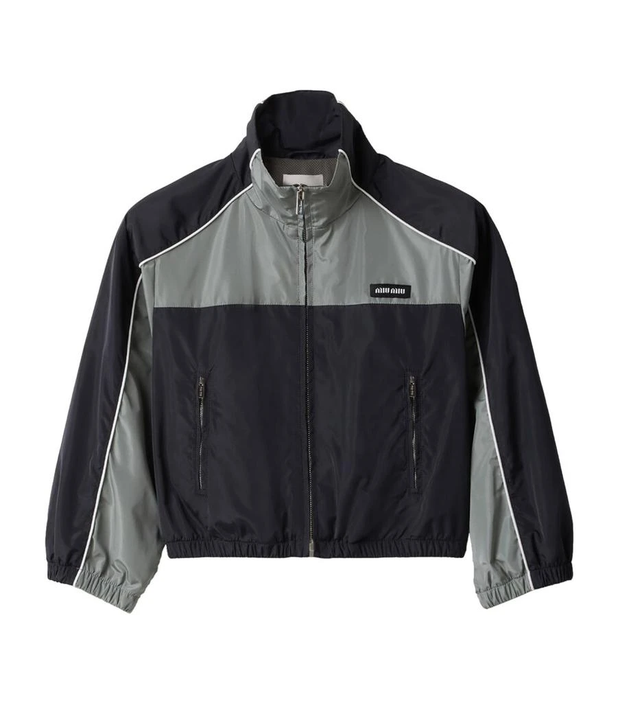 Miu Miu Technical Cropped Jacket 1