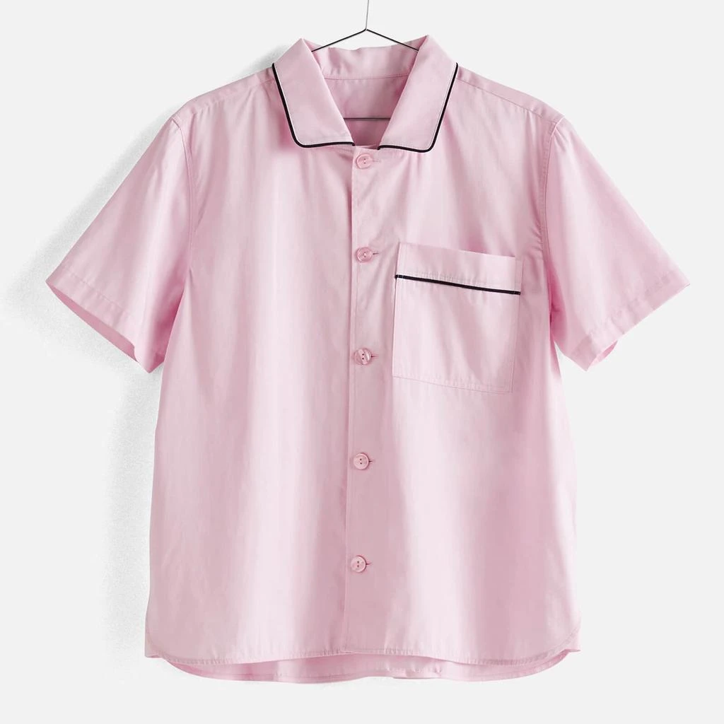 HAY HAY Outline Pyjama Short Sleeve Shirt - Soft Pink 1