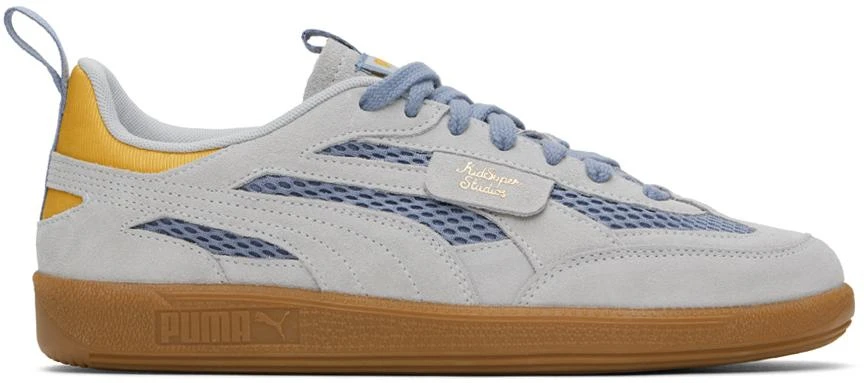 KidSuper Gray & Blue Puma Edition Palermo Sneakers 1