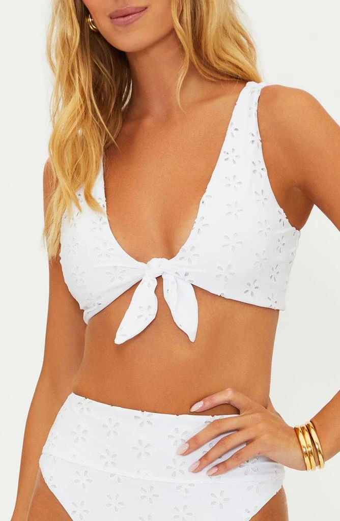 Beach Riot Dallas Tie Front Bikini Top