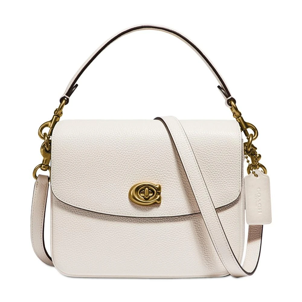 COACH Polished Pebbled Leather Cassie Crossbody 19 1