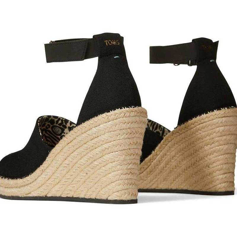 TOMS Marisol Peep Toe Wedge Sandal 2
