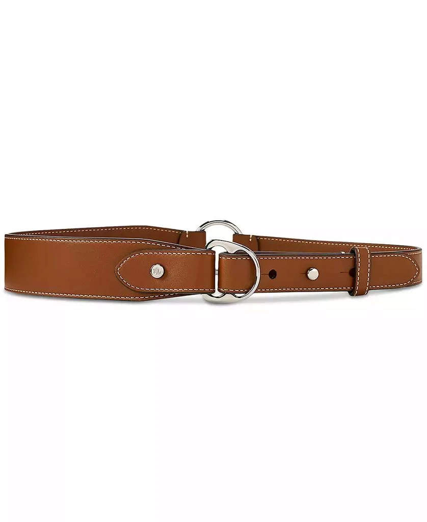 Ralph Lauren Equestrian D-Ring Leather Belt 1