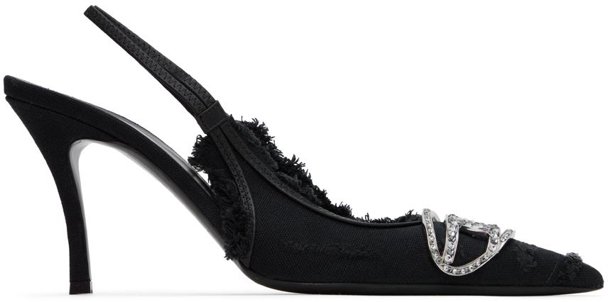 Diesel Black D-Venus Sb Heels