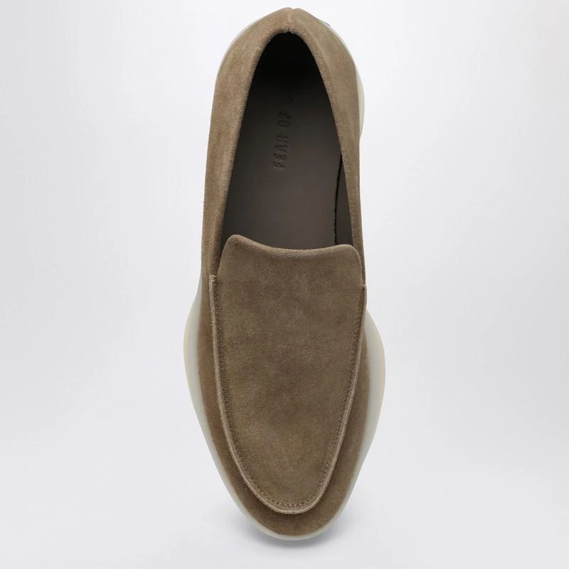 Fear of god Taupe colored suede loafer 3