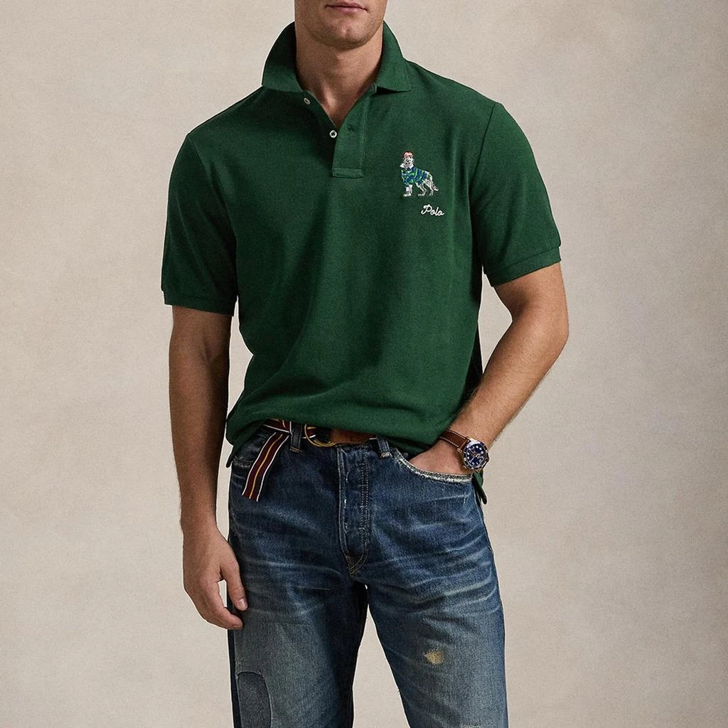 Ralph Lauren Polo Ralph Lauren Motif Cotton-Piqué Polo Shirt 1
