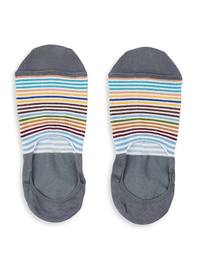 Paul Smith 3-Pack Striped No-Show Socks 3