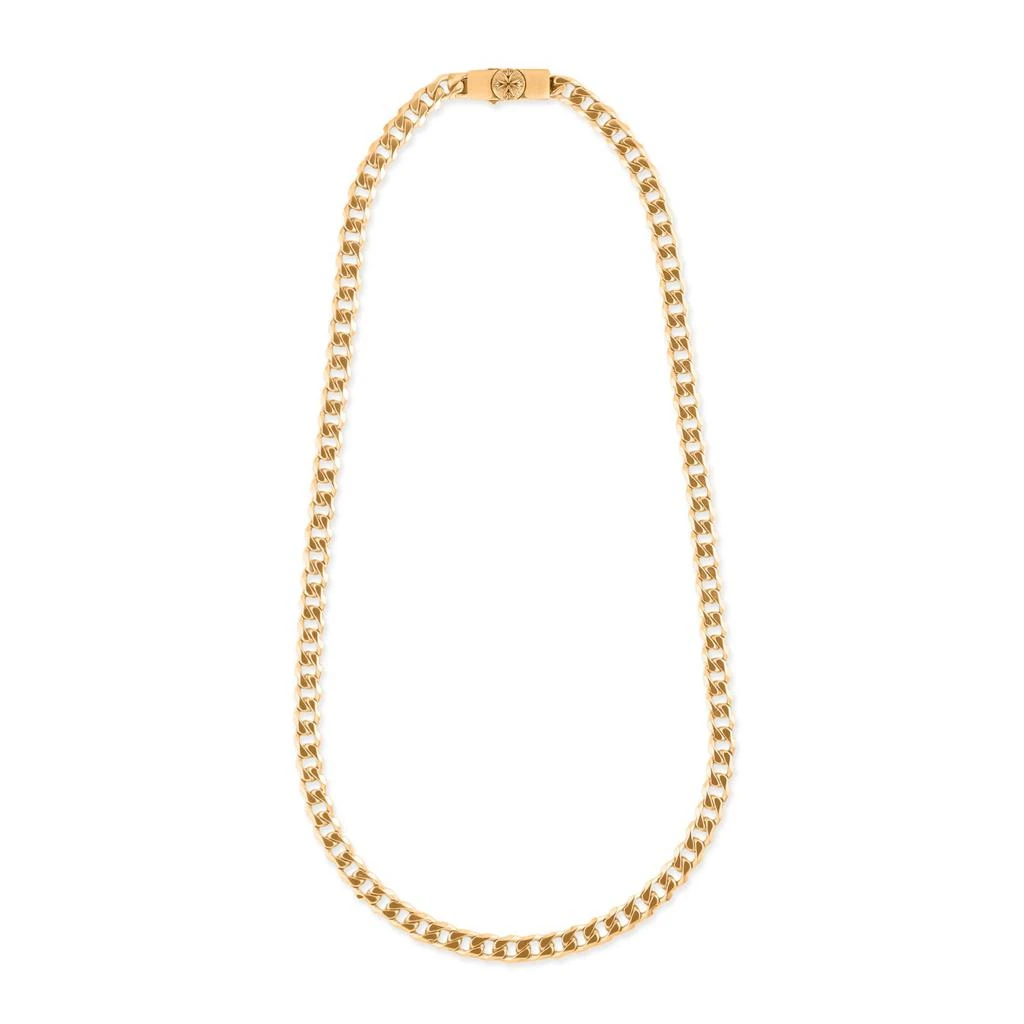 Emanuele Bicocchi Emanuele Bicocchi Logo Engraved Edge Chain Necklace 1