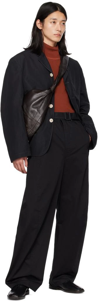Lemaire Black Short Blazer 4