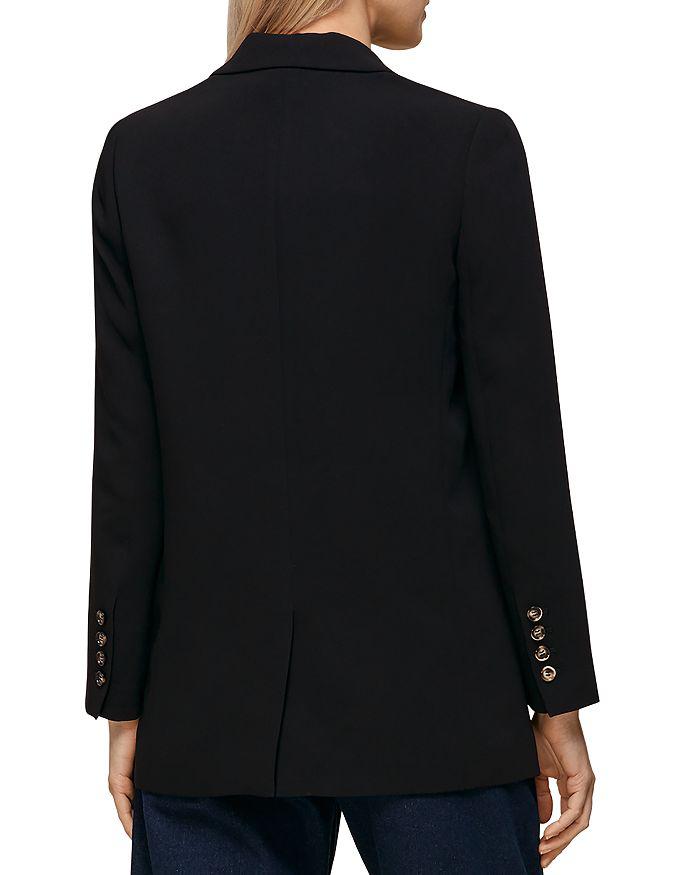 Whistles Crepe Boyfriend Blazer