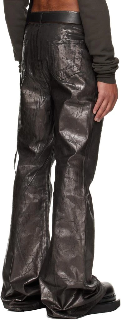 Rick Owens Gray Concordians Bolan Bootcut Jeans 3