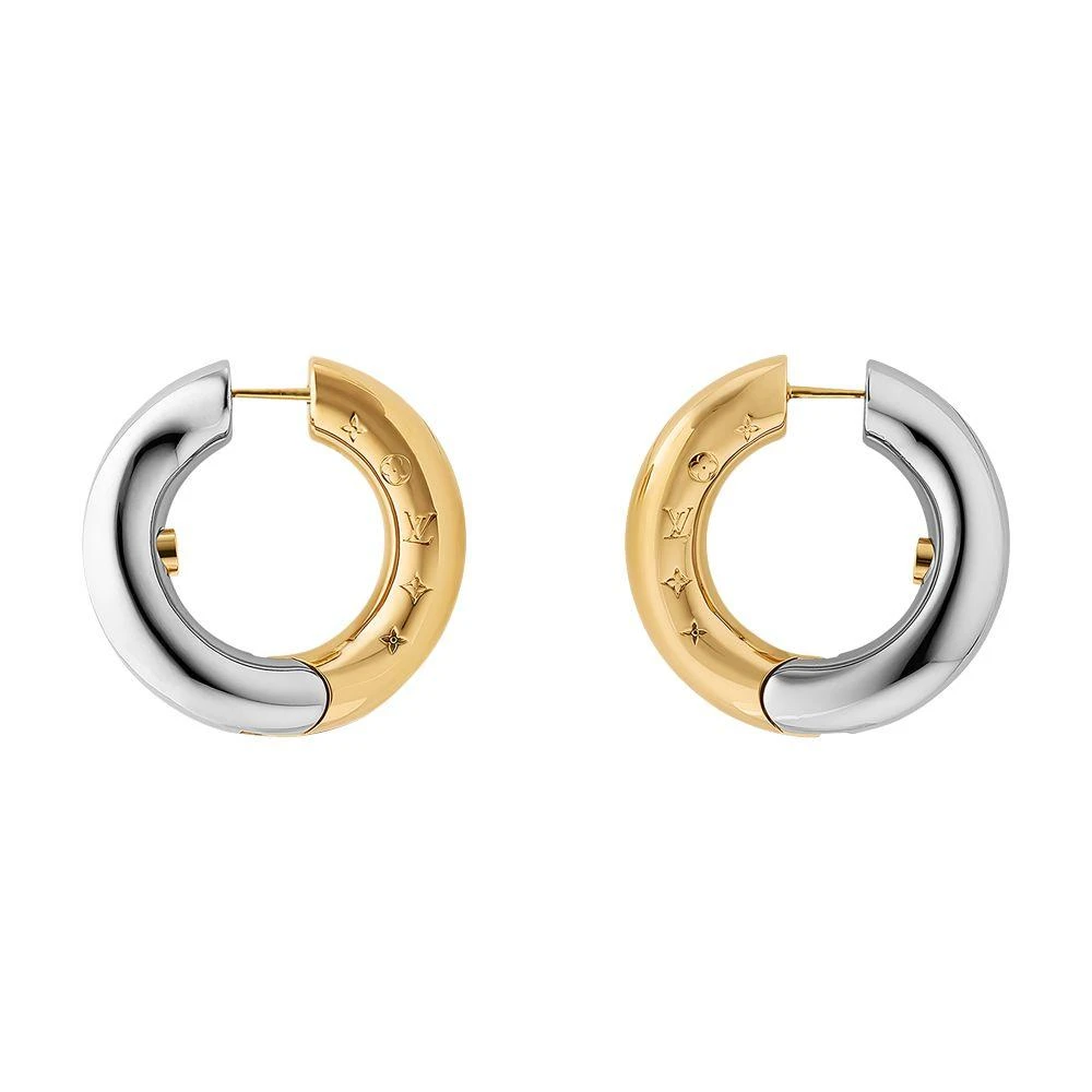 Louis Vuitton Wave Hoops Earrings 8