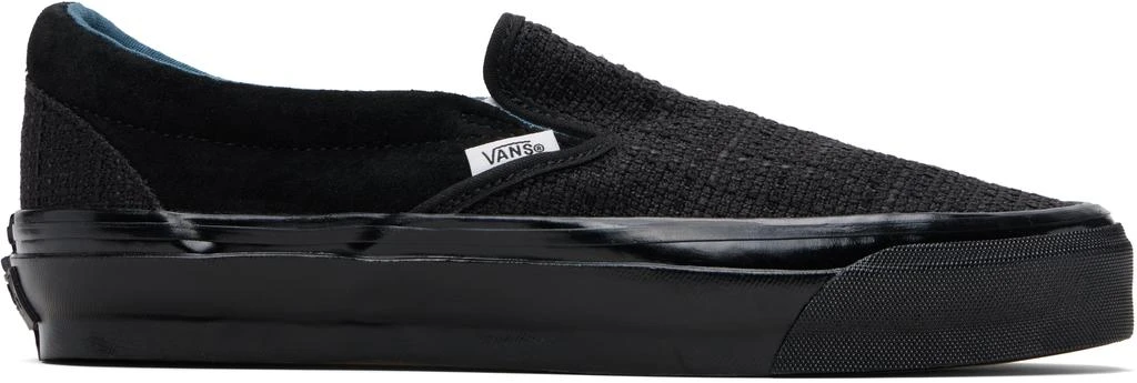 Vans Black Premium Classic Slip-On Sneakers 1