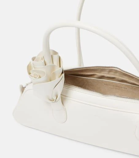 Magda Butrym Brigitte floral-appliqué leather shoulder bag 3