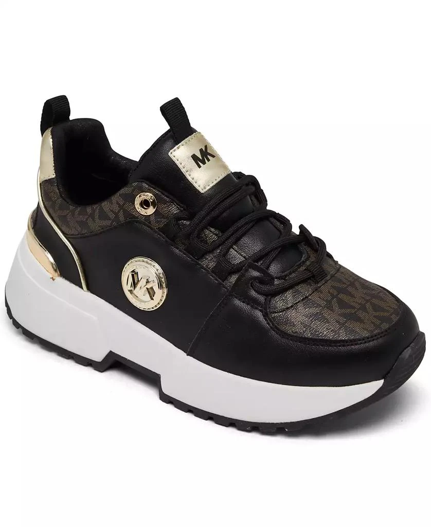 Michael Kors Little Girls Cosmo Logo Casual Sneakers from Finish Line 1