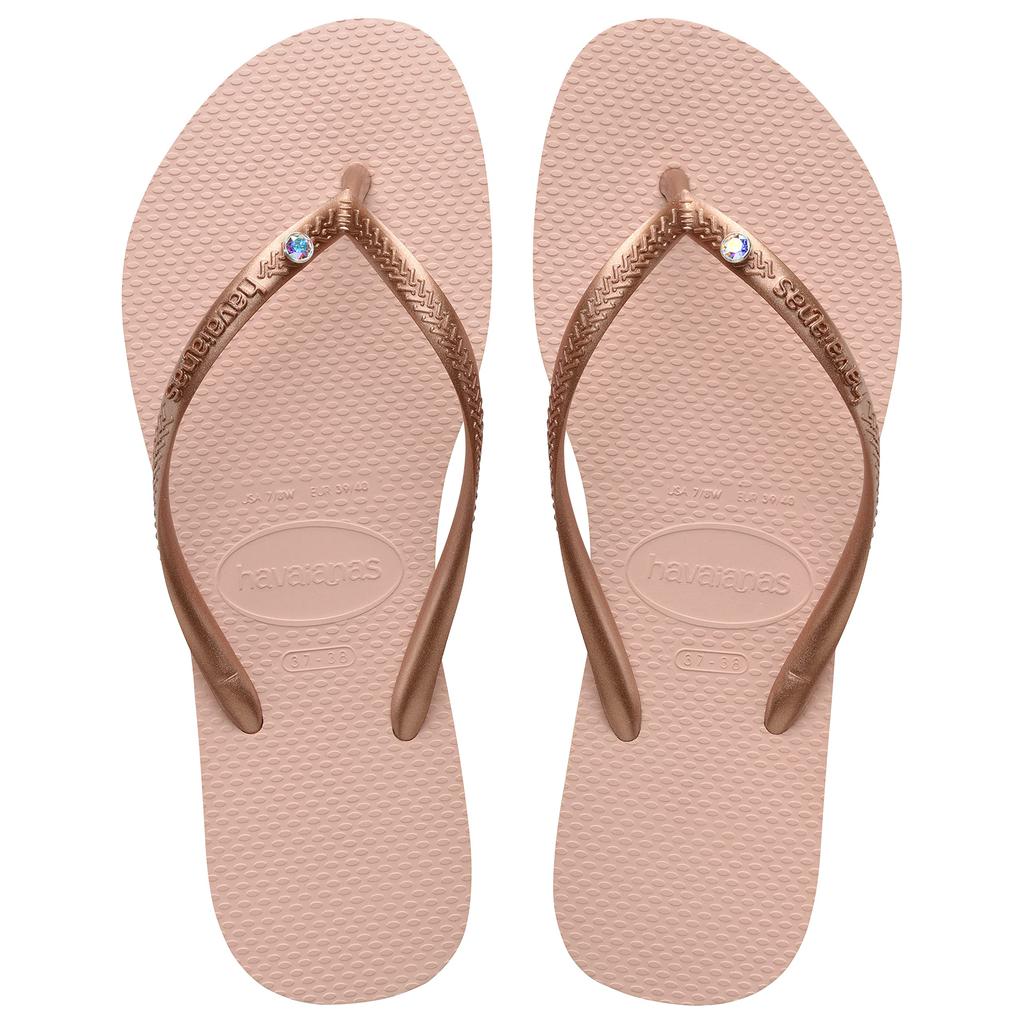 Havaianas Slim Crystal SW II Flip Flop Sandal