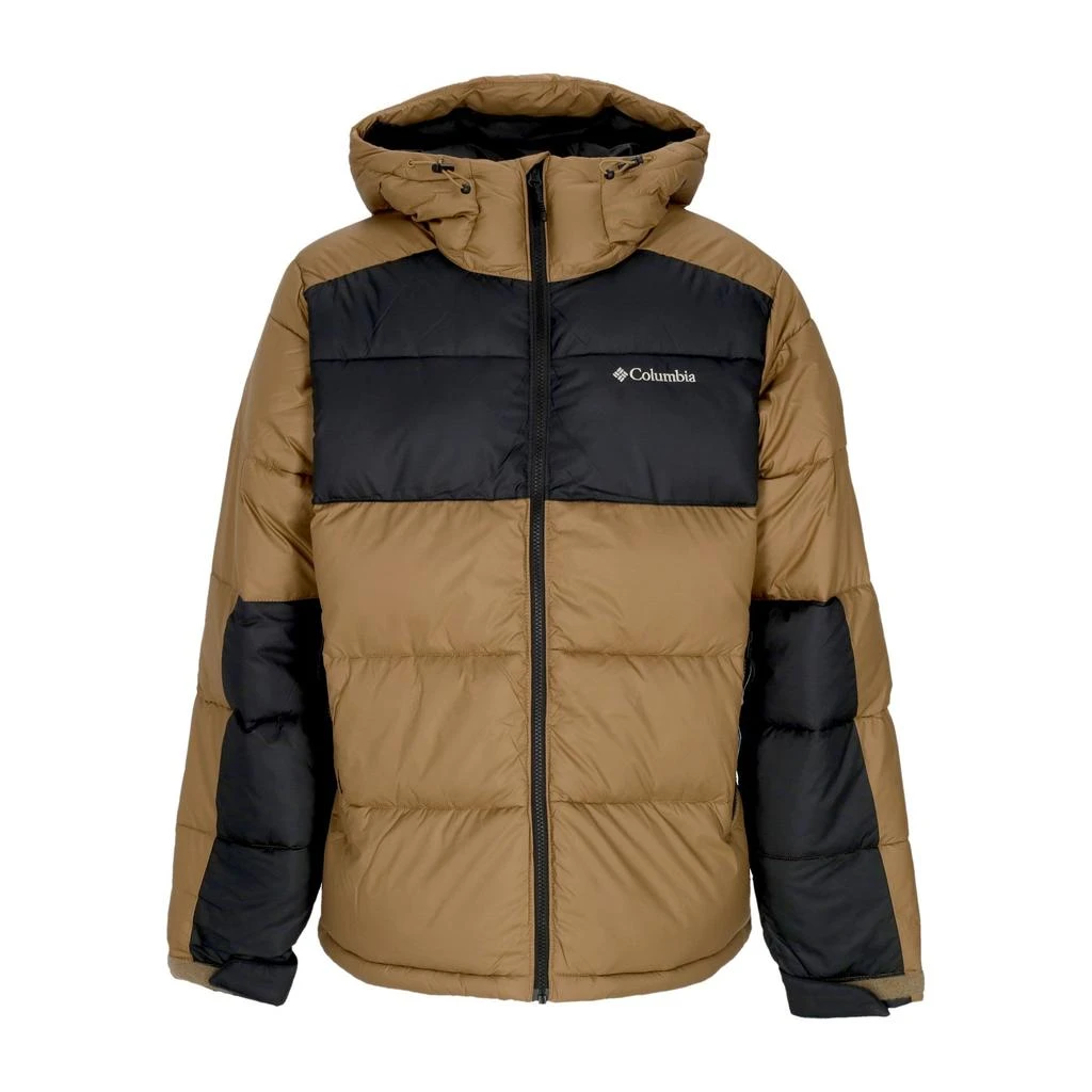 Columbia Men's Down Jacket Pike Lake Ii Hooded Jacket Delta/black 1