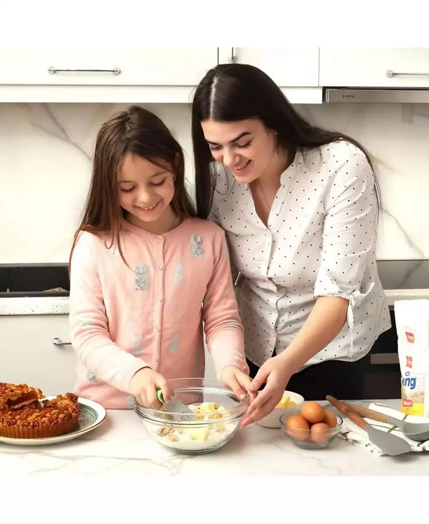 Zulay Kitchen Stainless Steel Dough Blender, Pastry Cutter, Heavy Duty Pastry Blender and Dough Cutter with Blades 7