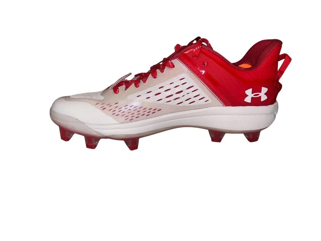 Under Armour Men
s Yard Low Mt Baseball Cleat In Red 2