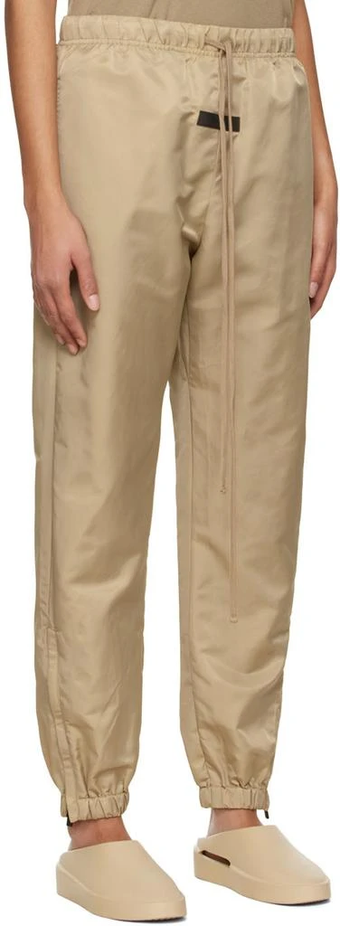 Essentials Tan Nylon Track Pants 2