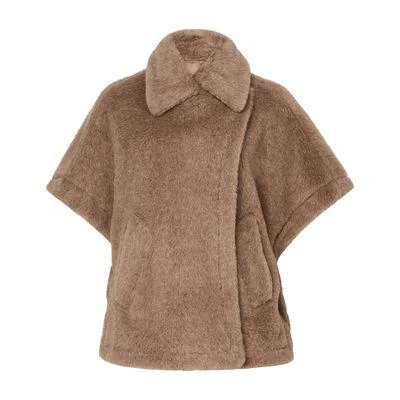 Max Mara Tebe Teddy cape 1