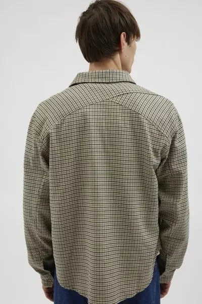 Urban Outfitters UO Kenny Menswear Long Sleeve Button-Down Shirt 2