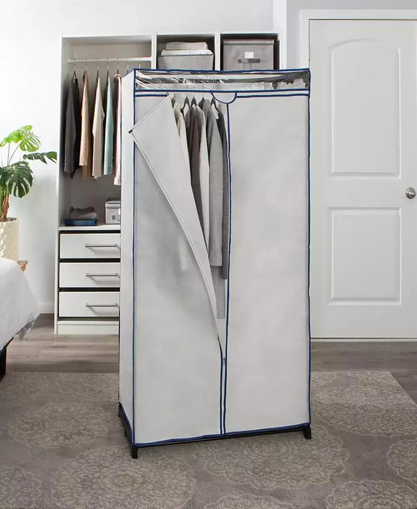 Simplify 36" Wide Portable Closet in Black 3