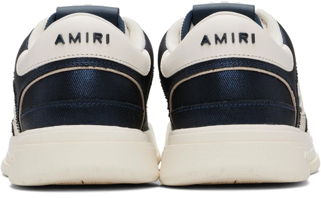 AMIRI Navy 
White Classic Low Sneakers 2