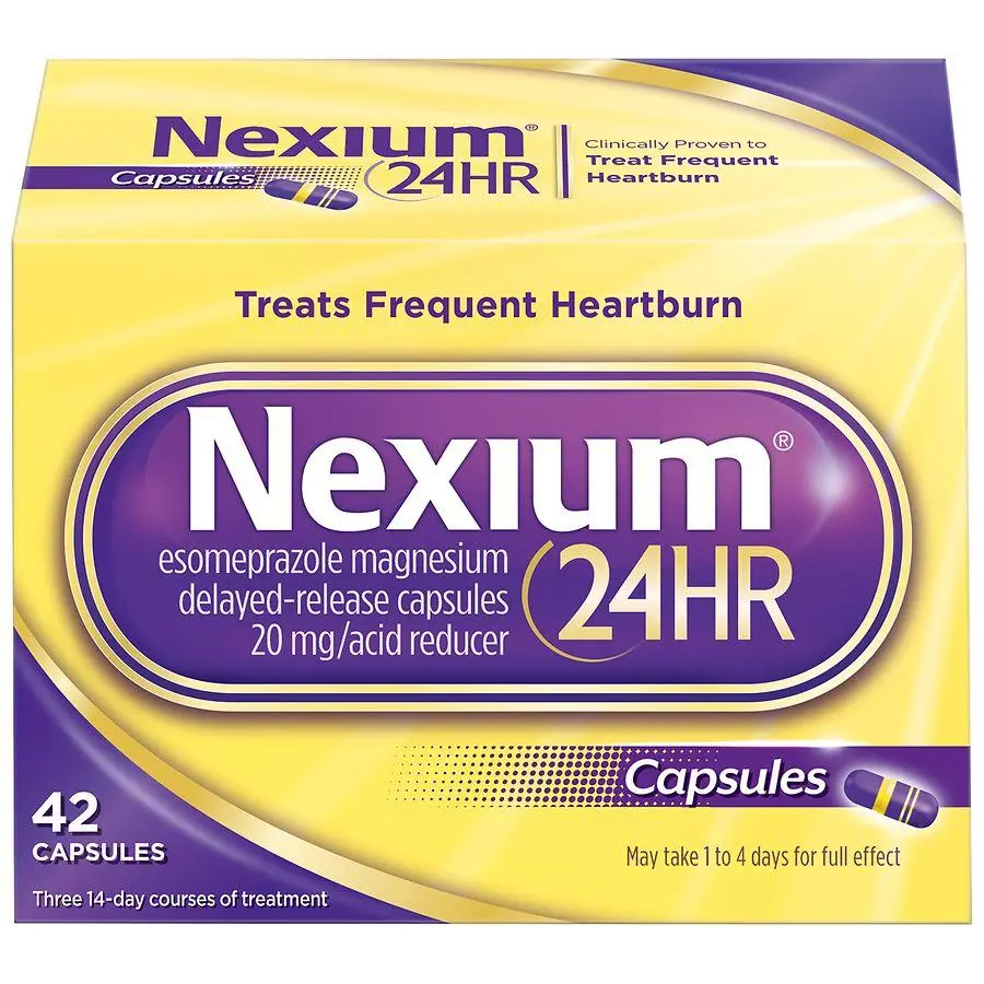 Nexium 24-Hr Acid Reducer Delayed Release Capsules