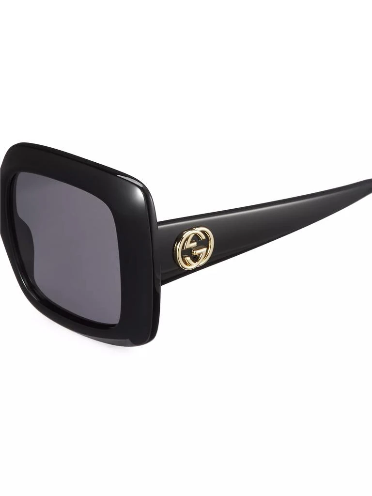 Gucci 52MM Rectangular Squared Sunglasses 4