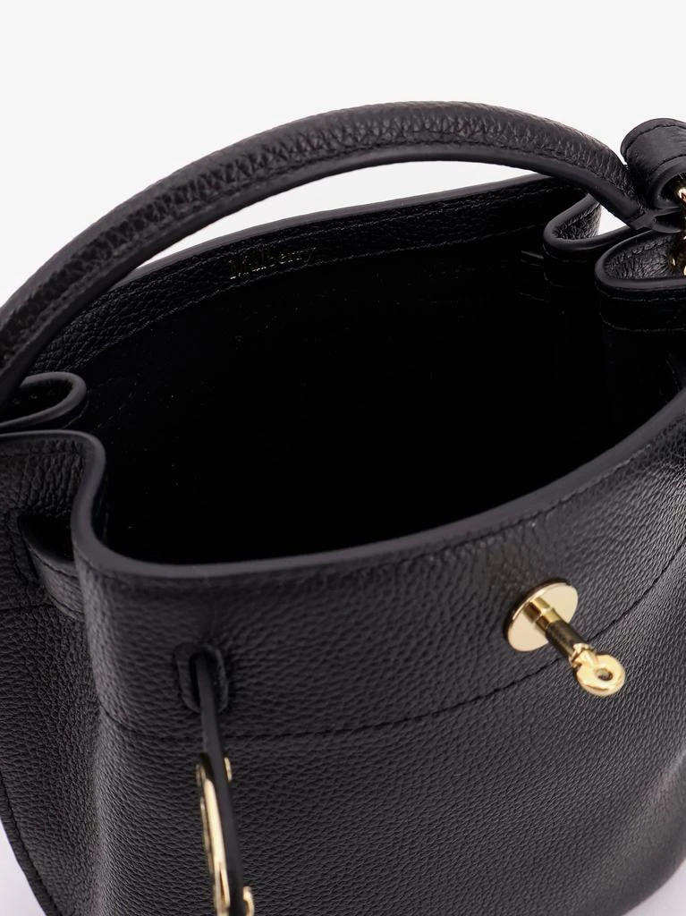 Mulberry Leather bucket bag with logo 4