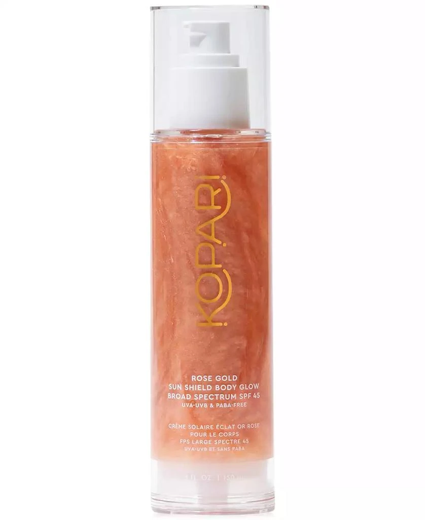 Kopari Beauty Rose Gold Sun Shield Body Glow SPF 45 1